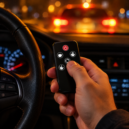 Driver switching gestures with the wireless remote